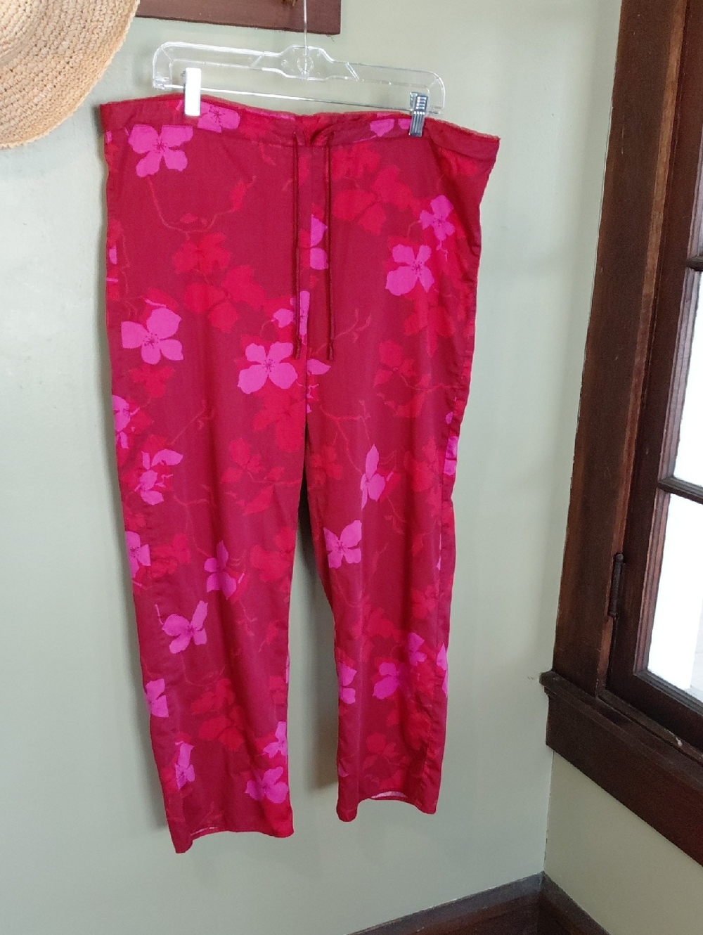 GAP Tropical Print Drawstring Pants